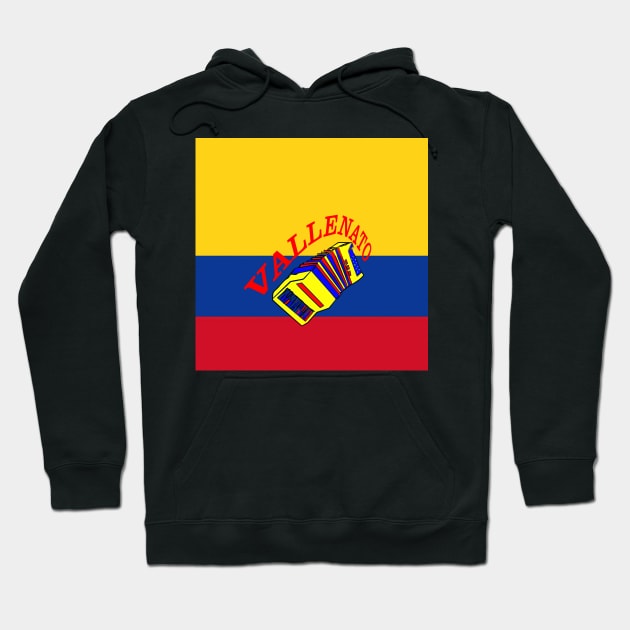 Colombia Vallenato Spanish Teacher Music Hispanic Latino Accordion 201 Hoodie by hispanicworld